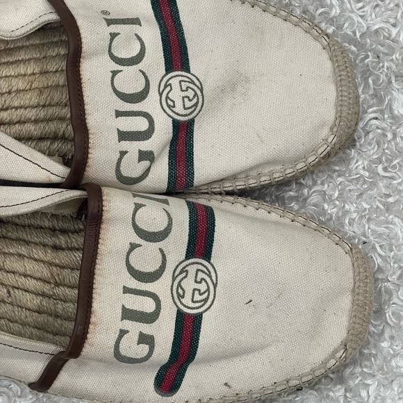 Gucci Mens Alejandro Canvas Espadrilles - Picture 5 of 15